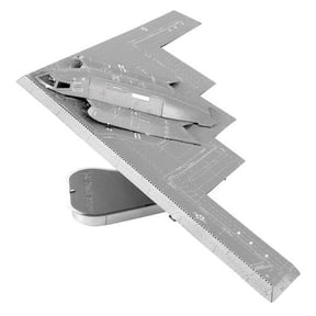 Model Kit Northrop Grumman B-2 Spirit Stealth Bomber Aircraft (Moderate Difficulty) Steel Model by Metal Earth