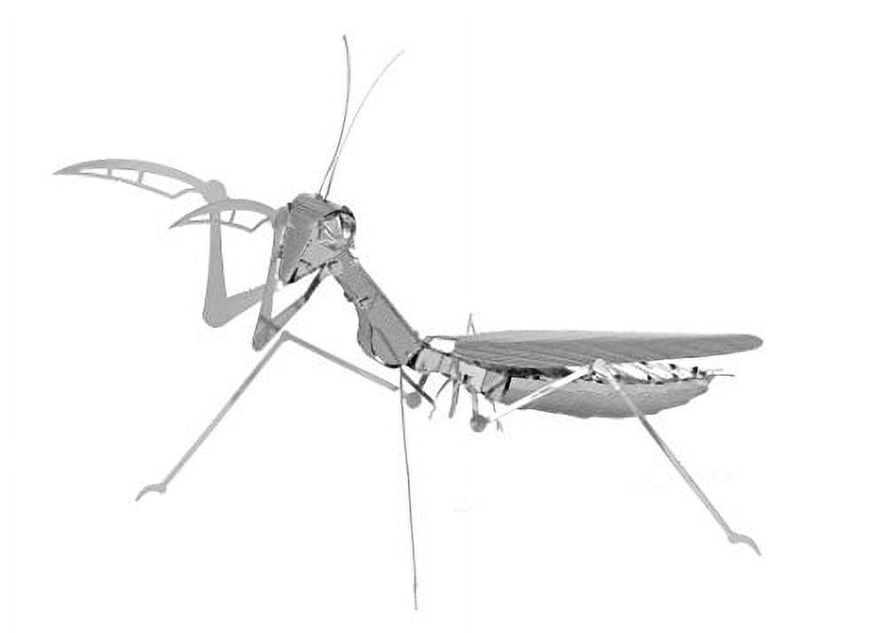 Metal Earth Praying Mantis 3D Metal Model Kit With Tweezers - DIY Build Your Own Insect Model