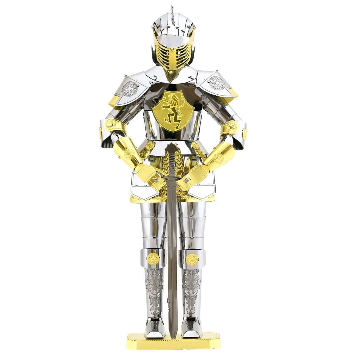 Fascinations Metal Earth European Knight Armor 3D Metal Model Kit