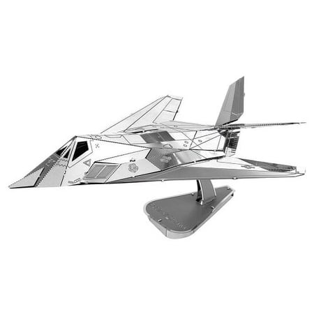 Model Kit Lockheed Martin F-117 Nighthawk Stealth Aircraft "United States Air Force" (Moderate Difficulty) Steel Model by Metal Earth