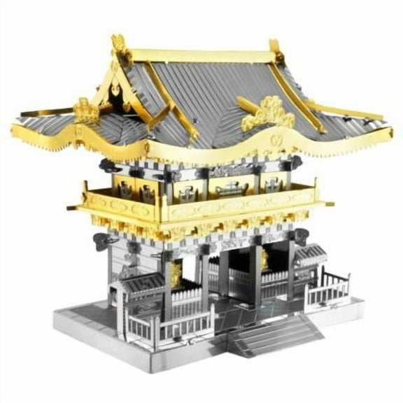 Fascinations Metal Earth Yomeimon Gate 3D Metal Model Kit, 3D puzzle, puzzle for adults, 3D puzzle assembly, Christmas Gift, DIY