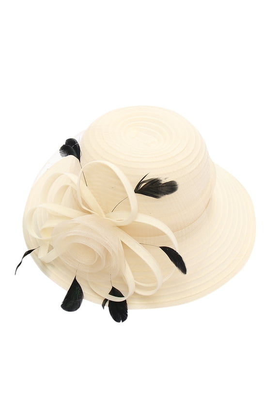 Fascinator Wide Brim Derby Hats for Women Spring Hats for Women Church Hats Tea Party Headband Flower Fascinators for Women Fancy Hats Ladies Hats for Church Veil Fascinators Hats for Women