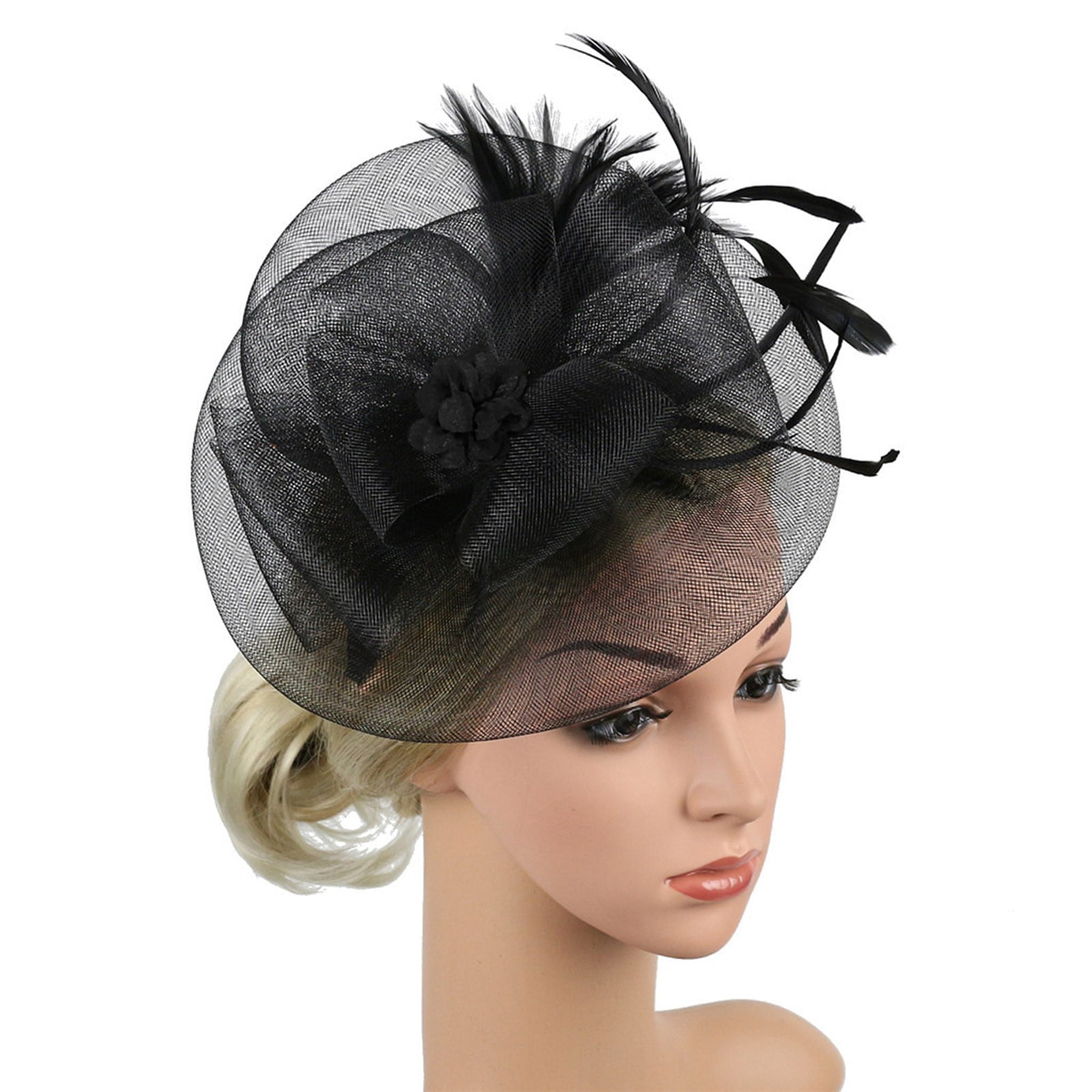 Fascinator Women's Organza Kentucky Derby British Bridal Tea Party