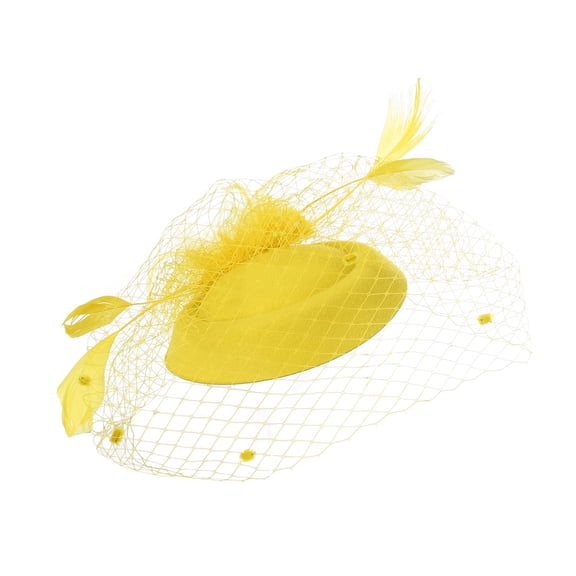 Fascinators For Women Tea Party Headband Hat Mesh Hair Clip For Wedding Cocktail And Church