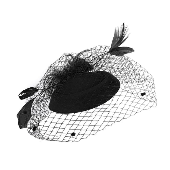 Fascinators For Women Tea Party Headband Hat Mesh Hair Clip For Wedding Cocktail And Church