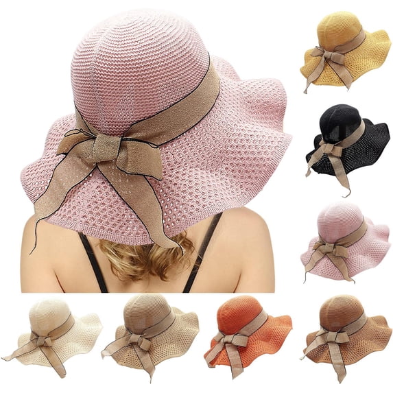 Fascinators Hats for Women Tea Party Easter Womens Summer Dress Hat Wide Leaf Flower Bridal Shower Hat Sun Hats Beach Hat