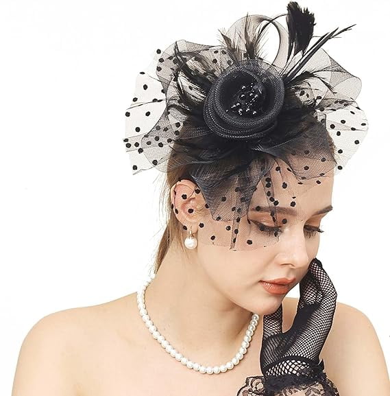 Fascinators Headband Hats for Women Kentucky Derby Tea Party Wedding