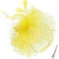thumbnail image 1 of Fascinators for Women Tea Party Headband Derby Hats Cocktail Flower Mesh Feathers Headwear Hair Clip for Wedding, 1 of 5