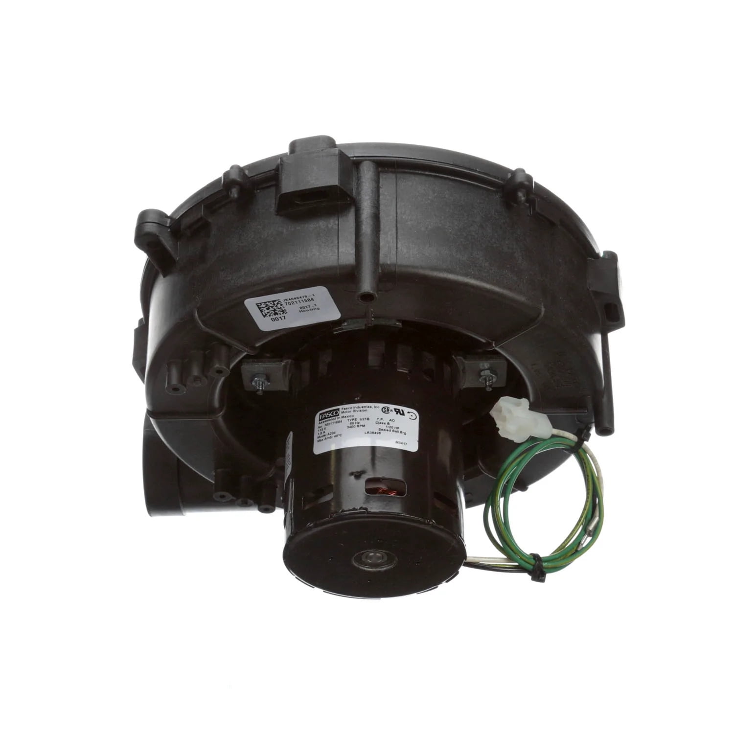 Fasco A204 Draft Inducers 115 Volts 3400 RPM - Walmart.com