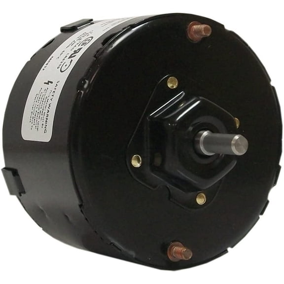 Fasco D1109 3.3-Inch Diameter Shaded Pole Motor, 1/100 HP, 115 Volts, 1500 RPM, 1 Speed, 0.65 Amps, CCW Rotation, Sleeve Bearing