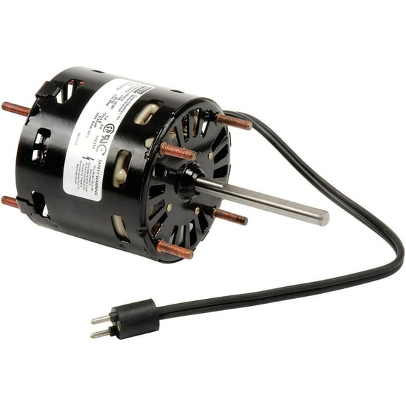 3.3" Diameter Shaded Pole Fan Motor, 115V, 60 Hz, 1550 RPM, 1/20 HP, D1124