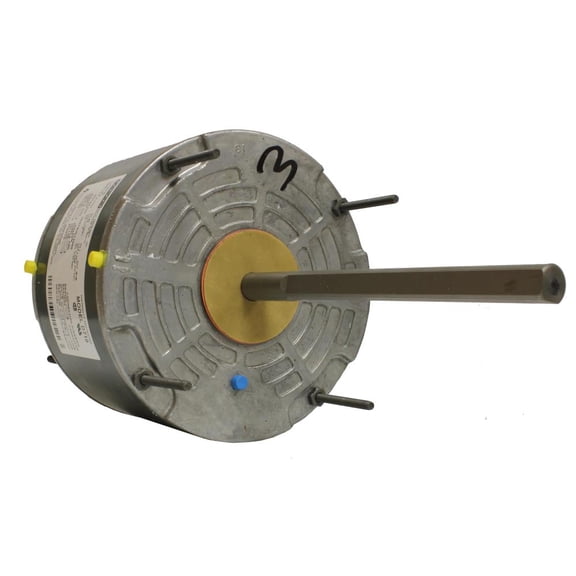 Fasco D740 F, Condenser Motor, PSC, 1/2 HP, 1075 RPM, 1 Speed, 5.6 Diameter, Open Ventilated, 208-230V, 4.5