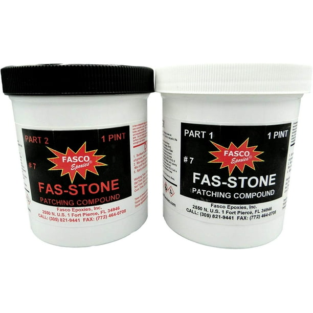 Fasco Epoxies, Inc. 7 Concrete Epoxy Patching Compound Quart Kit