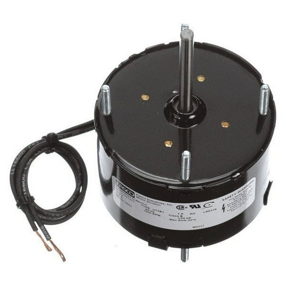 Fasco HVAC Motor,1/50 HP,1500 rpm,115V,3.3 D602