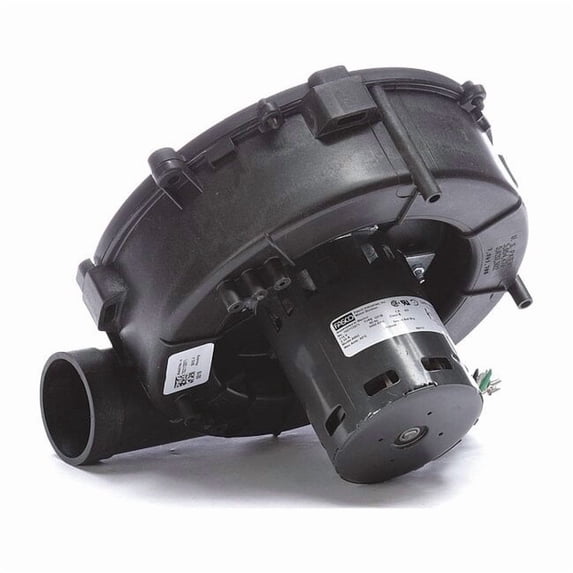 Fasco Round OEM Blower, 3400 RPM, 1 Phase, Direct, Plastic 1 Speed A992