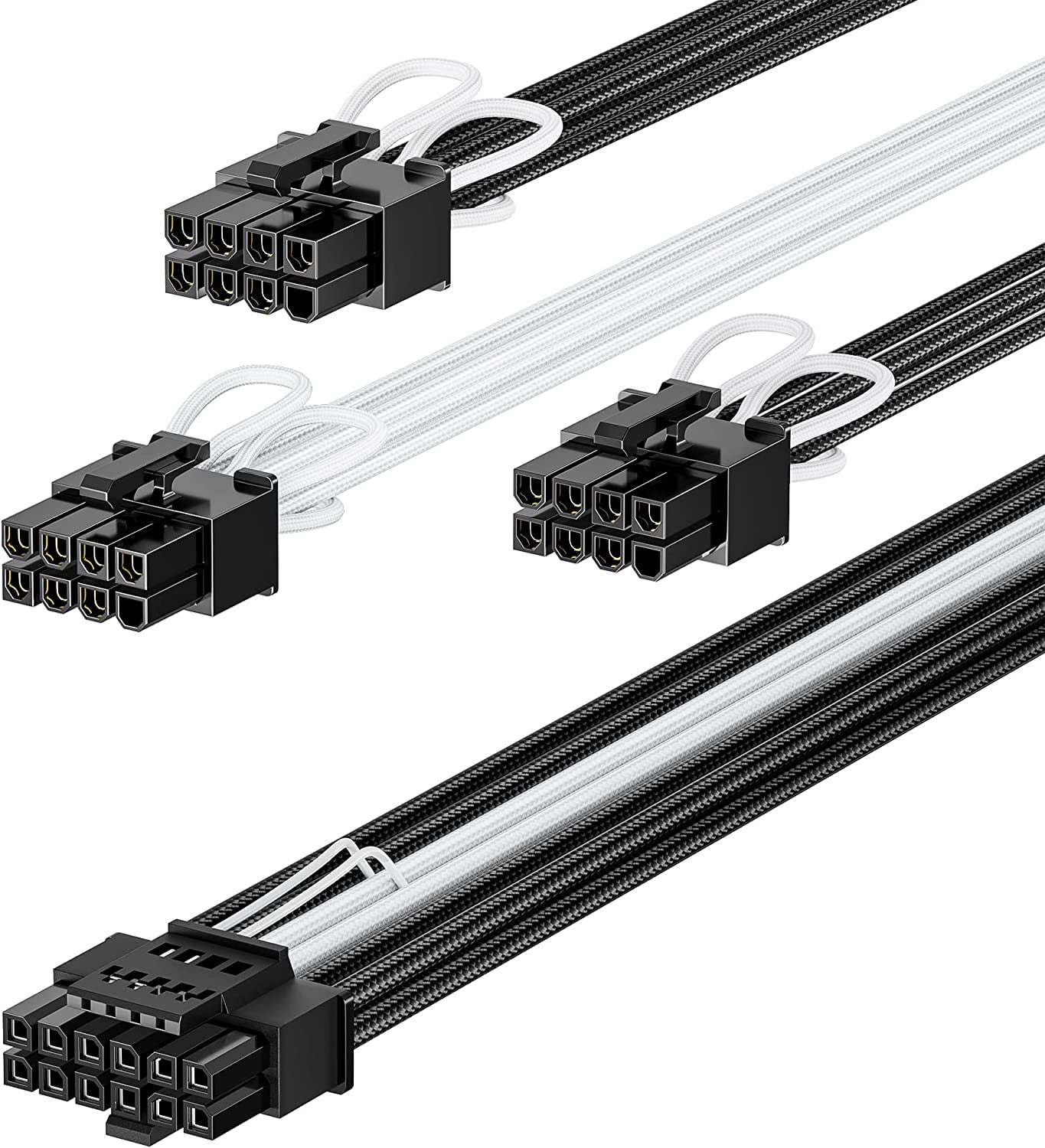 Fasgear PCI-e Gen 5.0 Power Cable - 70cm 12VHPWR 16-pin (12+
