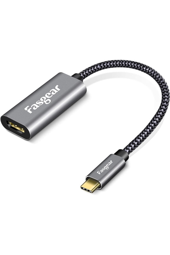 USB C to HDMI Adapter (4K@60Hz),USB Type-C to HDMI Adapter [Thunderbolt 3] Compatible with MacBook Pro 2021/ Pro 2020/ Air 2019, iPad Pro 2021, Galaxy S10/ S9, Surface Book 2 and More (Gray)