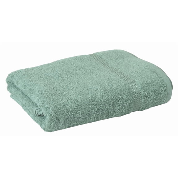 Fash Home International Quick Dry Star Border Bath Towel 500 Gsm | Soft & Absorbent Solid Bath Towel Lightweight & Skin-Friendly Towel For Everyday Use (1 Pcs) - Olive Green