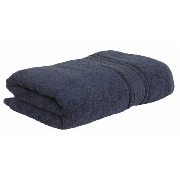 Fash Home Towel 400 Gsm | Ultra Soft, Highly Absorbent, Quick Dry, Plush & Durable Cotton Bath Towel (Navy Blue)