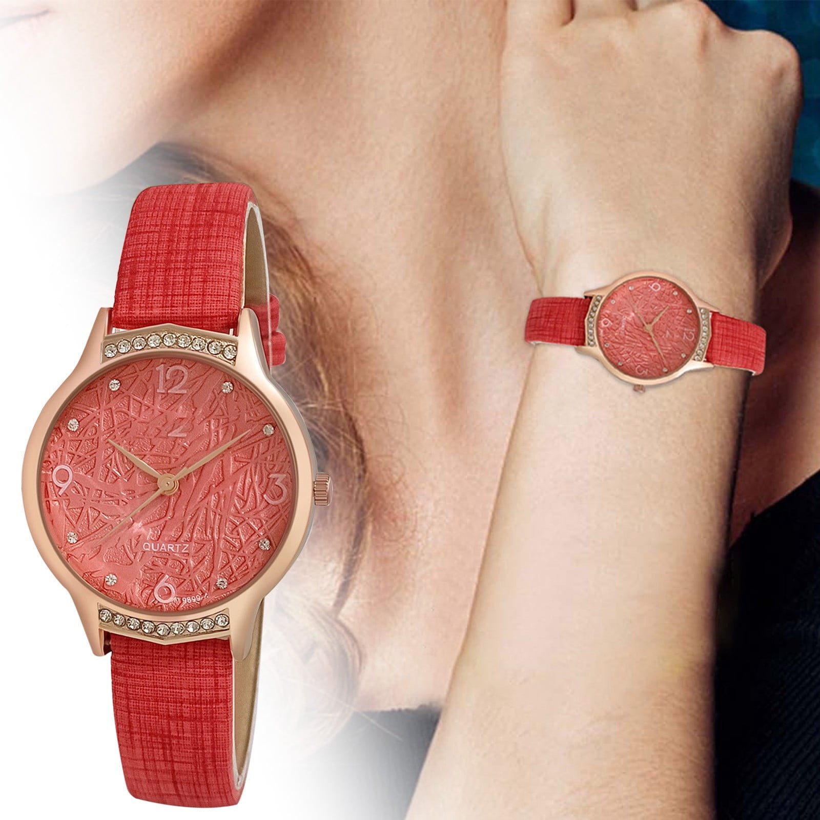Fash Long Watch Bands for Men Big Wrist Manual Wind Watch Stainless Watch Band Wristwatch Senior Watch Mens Watch Large Face Couple Light up Bracelets Mens Leather Watch Mens Watched Men Watch