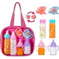 thumbnail image 1 of Fash N Kolor My Sweet Baby Doll Feeding Set, Doll Accessories, 6 Pieces, 1 of 6
