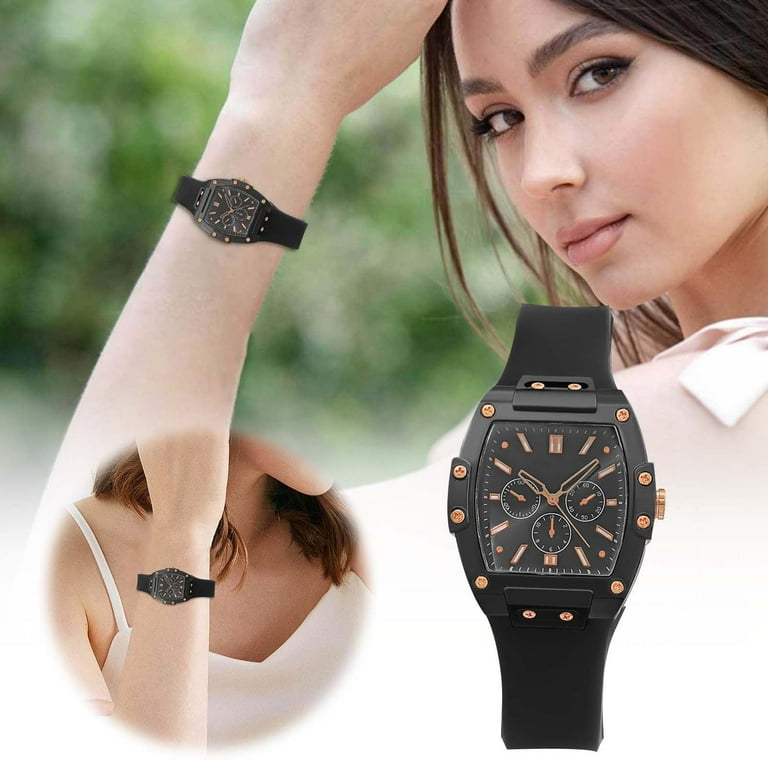 Fash Women s Analog Watch Small Women Watch Wristband Talking Watch Digital Wrist Watch Watch Band Strap Large Face for Men Analog Watch for Men Elastic Band for Women Steel Watch Band