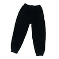 thumbnail image 1 of Fashion 1/6 Scale Pants,Handmade Miniature Sport Pants for 12in Action Figures Doll Accessories Black, 1 of 8