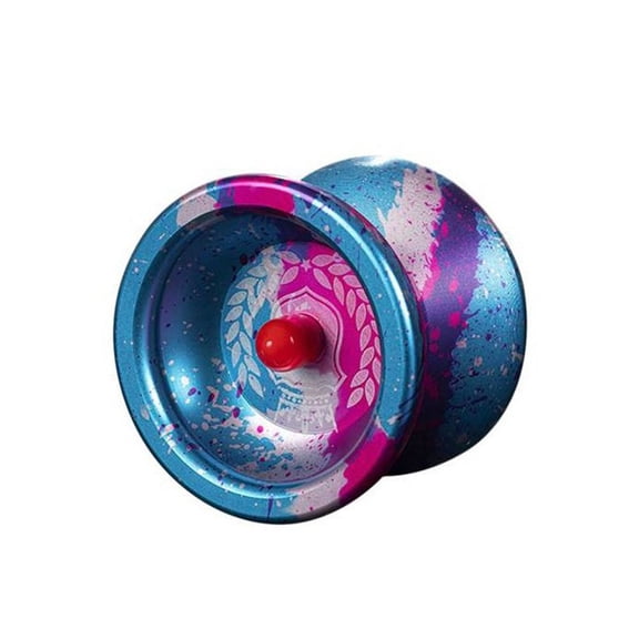 Fashion 10 Ball Bearing Metal Yoyo High Speed Unresponsive Yo Yo Toys Spinning String Alloy Aluminum Yoyo Ball Gift
