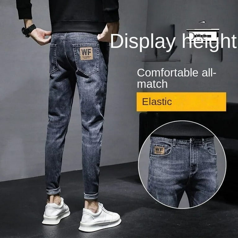 ファッションの Fashion Thicken Winter Autumn Men for Jeans Denim 2024 Clothing