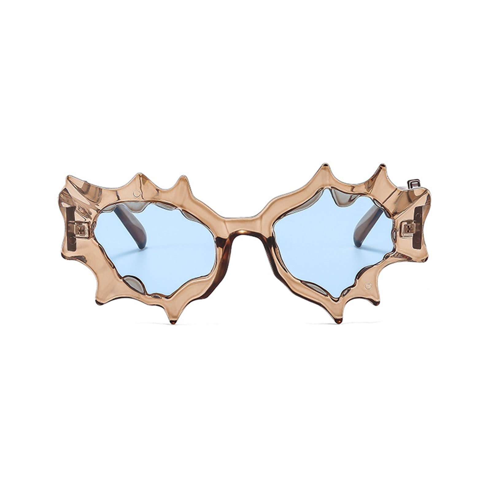 Fashion 2024 Irregular New Futuristic Y 2 K Sung Lasses Punk Hop Girls