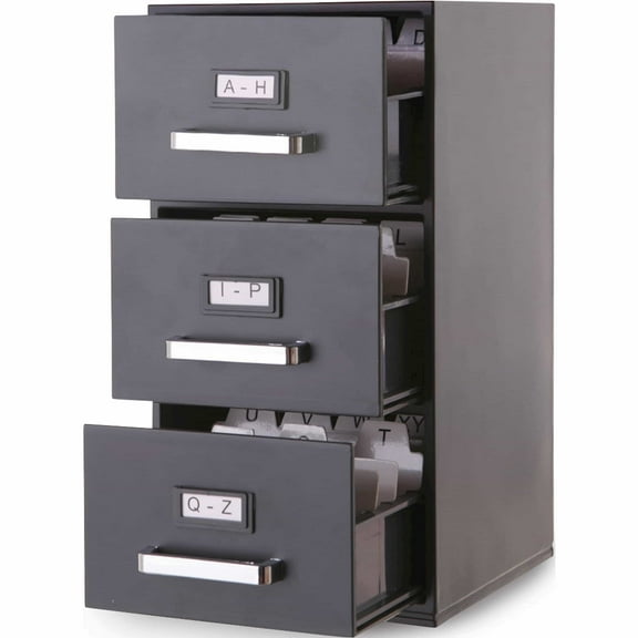 Fashion 3 Drawer Mini Filing Cabinet (4.5 X 5) Made In China -Jewelry By Sweet Pea