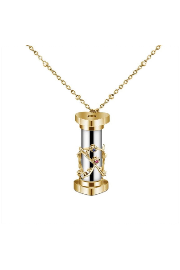 Fashion 3D Diffraction Flowers Pendant Necklace Women Jewelry Decoration Charms