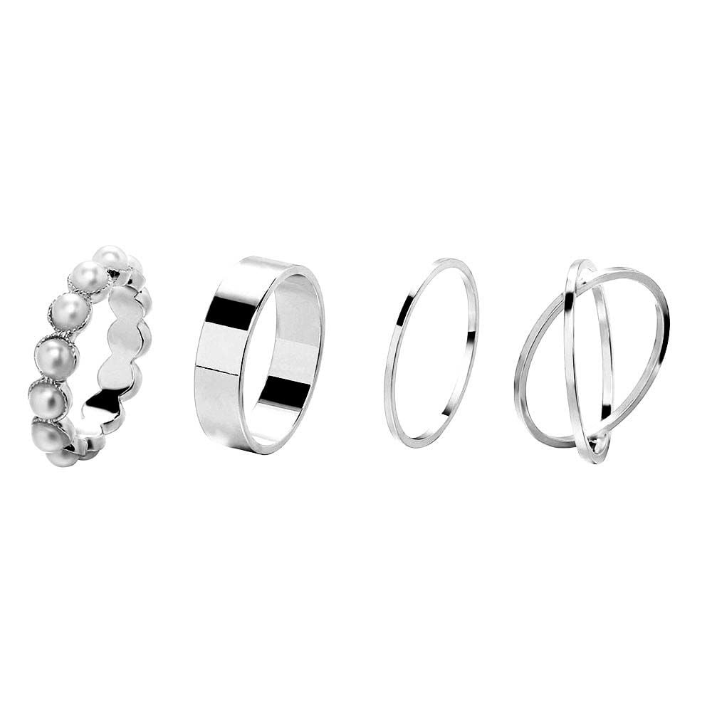 Wholesale Hammered Square Shape 925 Thai Sterling Silver Finger Rings for  Women - Pandahall.com