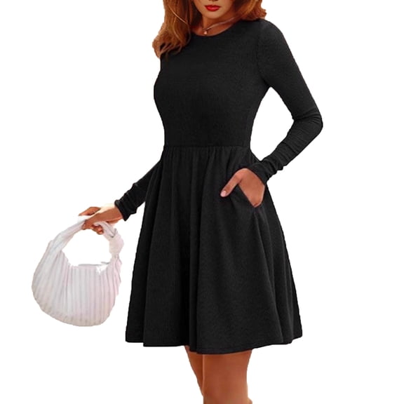 Fashion A-Line Dress for Women CIENVNSTG Flowy Summer Dress Perfect for Casual Outings or Parties