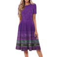 thumbnail image 1 of Fashion A-Line Dress for Women CIENVNSTG Flowy Summer Dress Perfect for Casual Outings or Parties, 1 of 6
