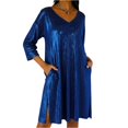 thumbnail image 1 of Fashion A-Line Dress for Women CIENVNSTG Flowy Summer Dress Perfect for Casual Outings or Parties, 1 of 4