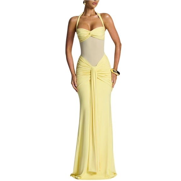 Fashion A-Line Dress for Women CIENVNSTG Flowy Summer Dress Perfect for Casual Outings or Parties