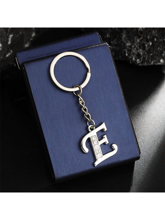 Fashion A-Z Alphabet Keychain Trendy Letter Charms Creative 26 Initials Keychain Pendant Backpack Decoration Accessories Gift