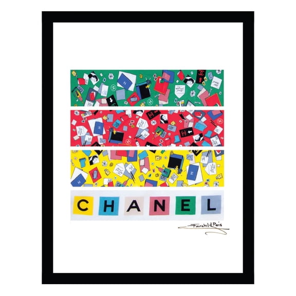 Fashion Abstract Design - Framed Print