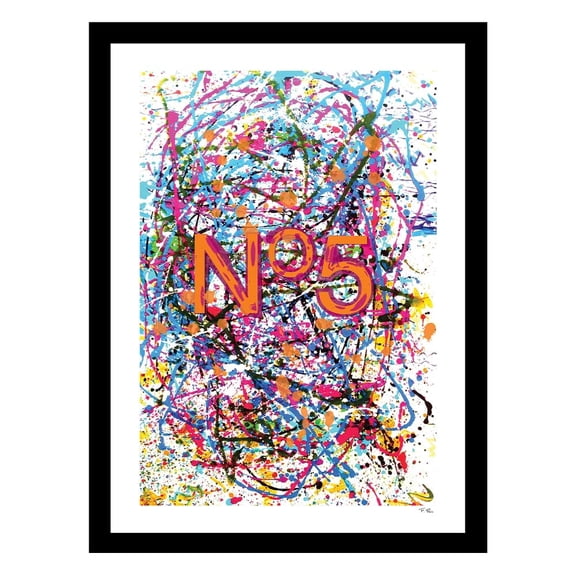 Fashion Abstract Design - Framed Print