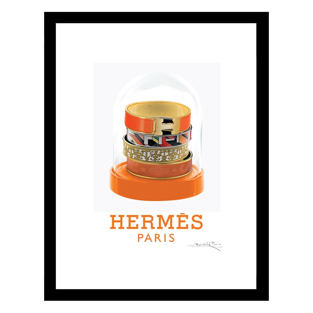 Fashion Accessories Designer Snow Globe - Framed Print
