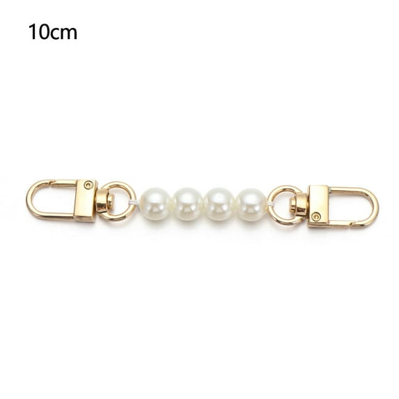 Fashion Accessories Pearl Belt Bags Handbag Handles Pearl Strap DIY purse Replacement Long Beaded Chain 10CM