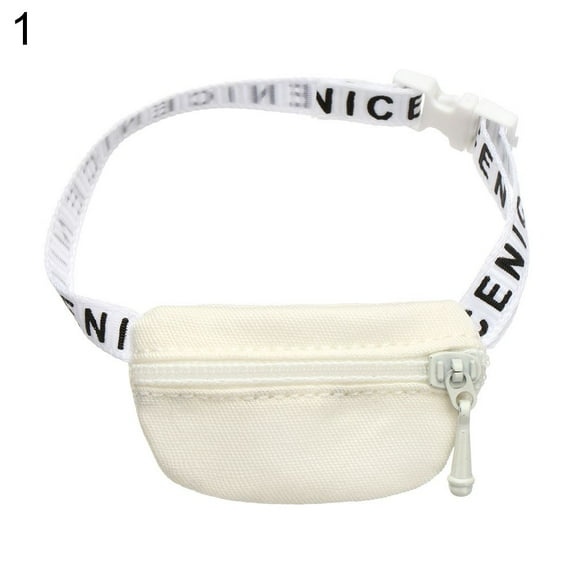 Fashion Accessories Purse PU Leather Bag Vest Cloth Bag Doll Accessories Dolls Backpack 1