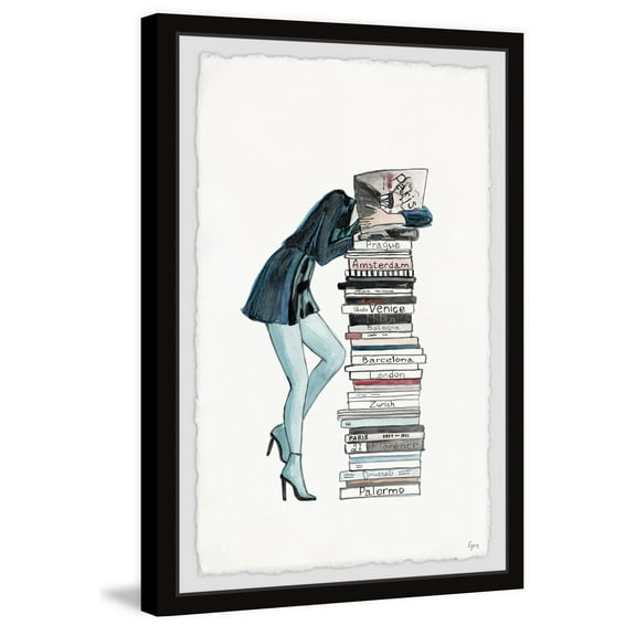 Fashion Addict V Framed Painting Print