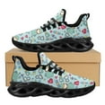 thumbnail image 1 of Fashion Air Mesh Sneakers Nurse Surgical Shoes Medical Pattern Women's Running Tennis Couple Brand Flats Breathable, 1 of 8