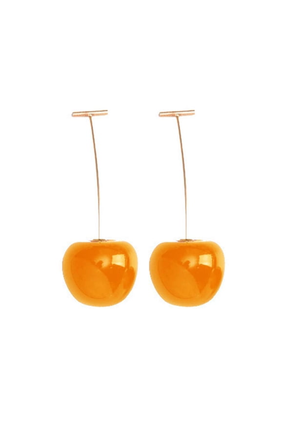 Fashion Alloy Earrings with Simulation Fruit Design for Any Occasion