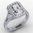 thumbnail image 1 of Fashion Alloy Geometric Ring With Artificial Gemstone Inlaid For Women  Individually Packed, 1 of 2