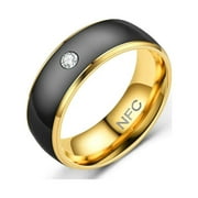 JINGTING Fashion Android Phone Equipment Multifunctional Technology NFC Finger Ring Wearable Connect Intelligent Smart 9 B