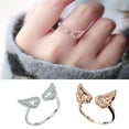 thumbnail image 1 of Fashion Angel Wings Wings Rings Women's Tide Accessories Cute Rings Accessories, 1 of 6