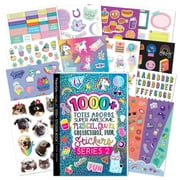 Fashion Angels 1,000+ Totes Adorbs Sticker Book - Cute & Playful, Colorful Assorted Themed Stickers, Decorate Toys-Crafts-Notebooks-Journals, Kids 6+